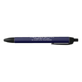 Klassieke Navy Blue Pen (Bodem)