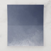Klassieke Navy Blue Smoke Wedding (Binnenkant ongevouwen)