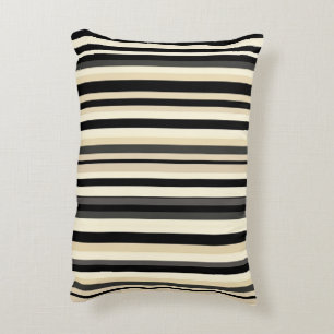 Klassieke Neutral Stripes Kussen
