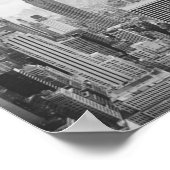 Klassieke New York City zwart-wit foto Poster (Hoek)