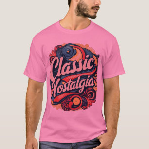 Klassieke nostalgie t-shirt