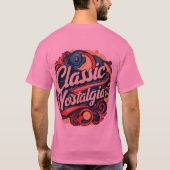 Klassieke nostalgie t-shirt (Achterkant)
