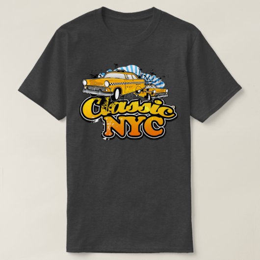 Klassieke NYC T-shirt (Design voorkant)