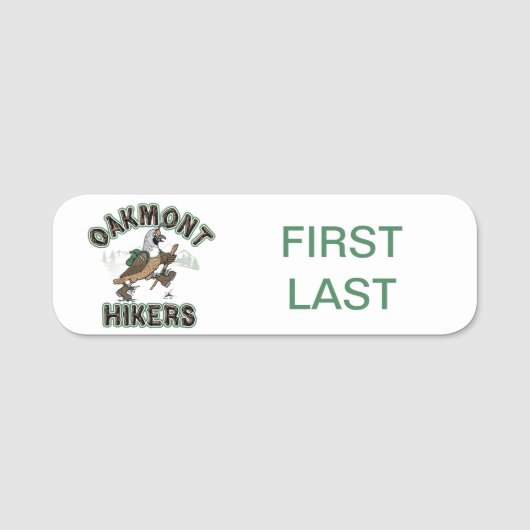 Klassieke OHC-naamtag Naamplaatje (Voorkant)