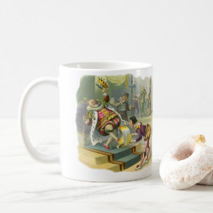 Klassieke Old King Cole Kindeerversje Gedicht Lied Koffiemok