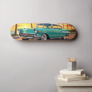 Klassieke Oldtimer 1957 Skateboard