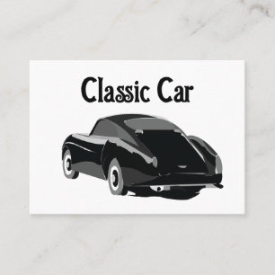 Klassieke Oldtimer Auto Visitekaartje