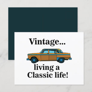 Klassieke Oldtimer Briefkaart