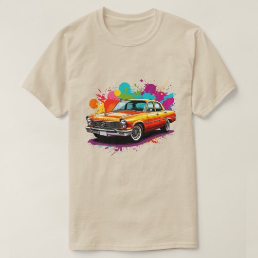 Klassieke Oldtimer T-shirt (Design voorkant)
