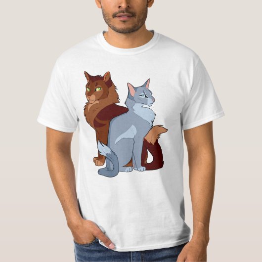 Klassieke oorlogs katten t-shirt (Voorkant)