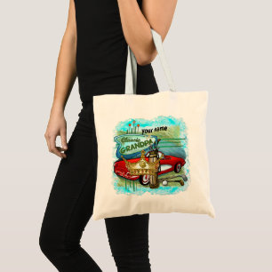 Klassieke opa-Canvas tas