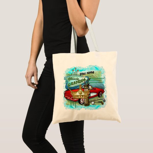 Klassieke opa-Canvas tas (Voorkant (product))