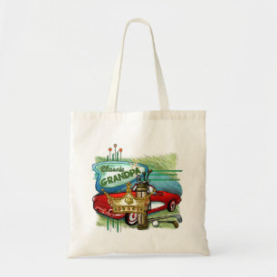 Klassieke opa-Canvas tas