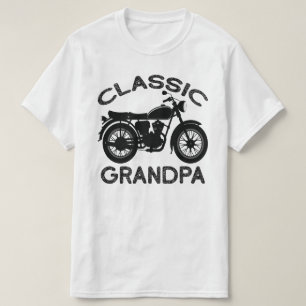 Klassieke Opa, Motorfiets T-shirt