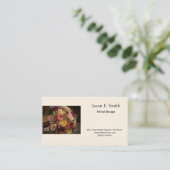 Klassieke oproepkaart contactkaartje (Staand voorkant)