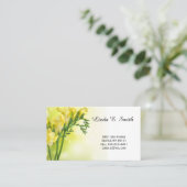 Klassieke oproepkaart visitekaartje (Staand voorkant)