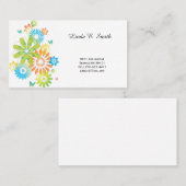 Klassieke oproepkaart visitekaartje (Voorkant / Achterkant)