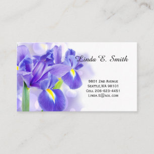 Klassieke oproepkaart visitekaartje