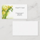 Klassieke oproepkaart visitekaartje (Voorkant / Achterkant)