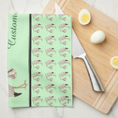 Klassieke opslag (neutraal) 1 theedoek (Quarter Fold)