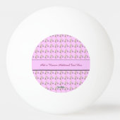 Klassieke opslag (roze) 2 pingpongballen (Achterkant)