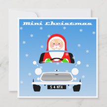 Klassieke originele mini-kerstkerstman