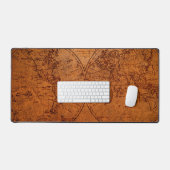 klassieke oudewereldreiskaart bureaumat (Keyboard & Muis)