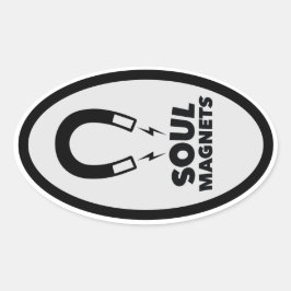 klassieke ovalen autosticker ovale sticker