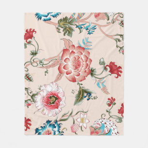 Klassieke paisley en fijn kant patroon, Perzisch p Fleece Deken
