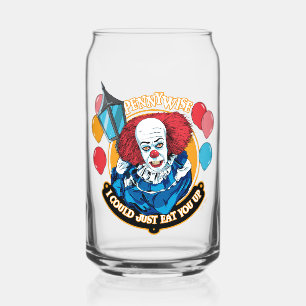Klassieke Pennywise - Ik zou je gewoon kunnen opet Blikvorm Glas