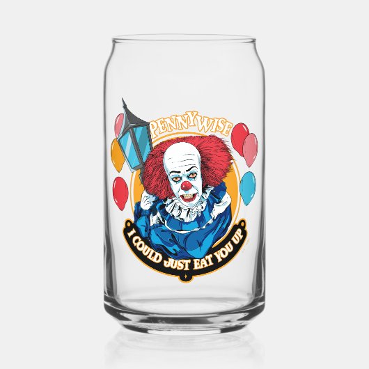 Klassieke Pennywise - Ik zou je gewoon kunnen opet Blikvorm Glas (Voorkant)
