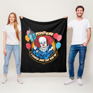Klassieke Pennywise - Ik zou je gewoon kunnen opet Fleece Deken