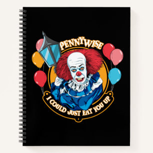 Klassieke Pennywise - Ik zou je gewoon kunnen opet Notitieboek