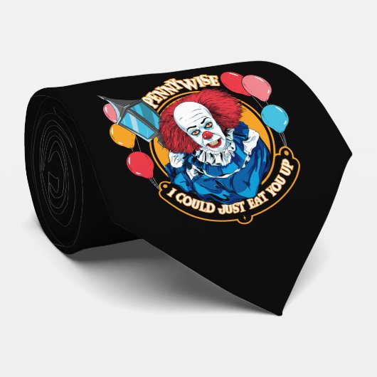 Klassieke Pennywise - Ik zou je gewoon kunnen opet Stropdas (Opgerold)