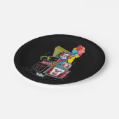 Klassieke Pennywise TV Stack - You'll Float Too Papieren Bordje (Gekanteld)