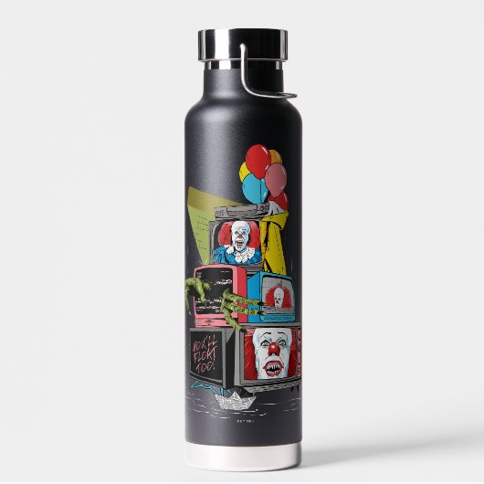 Klassieke Pennywise TV Stack - You'll Float Too Waterfles (Links)