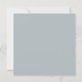 Klassieke persoonlijke scriptnaam minimalistisch g notitiekaartje (Achterkant)