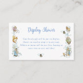 Klassieke Peter de Konijn Display Douche Informatiekaartje (Voorkant)