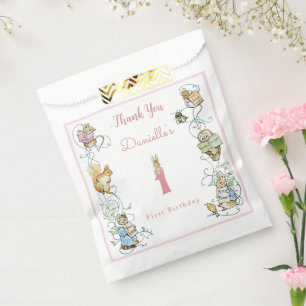 Klassieke Peter het Konijn Beatrix Potter Verjaard Bedankzakje