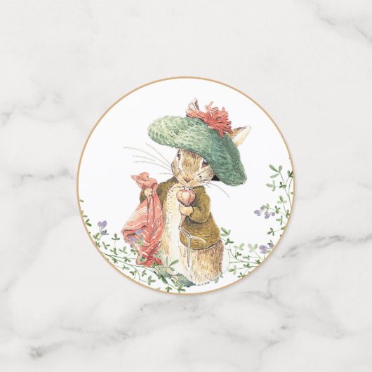 Klassieke Peter het Konijn Verjaardag Confetti (Kleine voorkant)