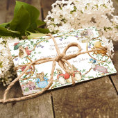 Klassieke Peter het Konijn Verjaardag Dank je Kaar