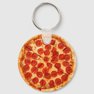 klassieke pizzaliefhebber sleutelhanger