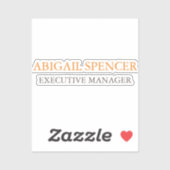 Klassieke plaat Eenvoudig zwart-wit Professional Sticker (Vel)