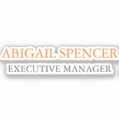 Klassieke plaat Eenvoudig zwart-wit Professional Sticker (Voorkant)