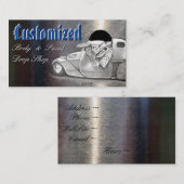 Klassieke platinum Visitekaartjes (Voorkant / Achterkant)