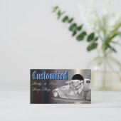 Klassieke platinum Visitekaartjes (Staand voorkant)