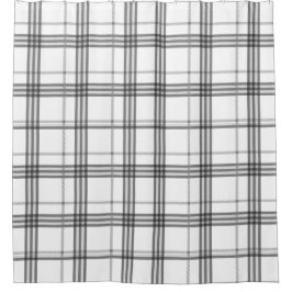 Klassieke Plays White en Black Douchegordijn