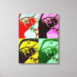 Klassieke pop canvas afdruk