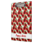 Klassieke Poppy Pattern Name Klembord (Links)