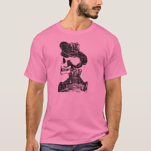 Klassieke Posada Calavera Schedelmuts T-shirt (Voorkant)